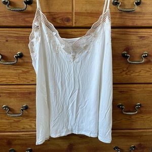 American Eagle White Tank Top